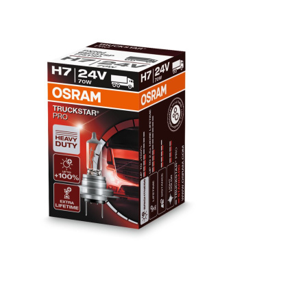 OSRAM POLTTIMO H7 TRUCKSTAR PRO 70W 24V PX26D