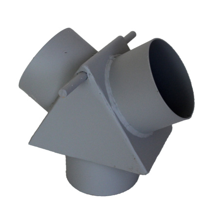 LÄMMÖNJAKOLAATIKKO KOLMIO 3X120MM LÄHDÖT Y-MALLI