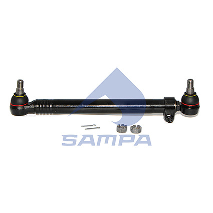 SAMPA VETOTANKO VOLVO, KAKSI ETUAKSELIA (FAA20), L=563MM