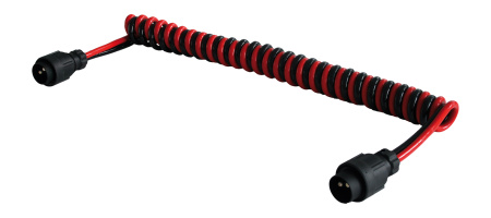 JAEGER KIERREJOHTO 2X35MM² SPIRAALI 4M NATO-MUTTERIPÄILLÄ