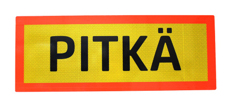 HCT KILPI - PITKÄ, HEIJASTAVA ALUM. 900X340MM
