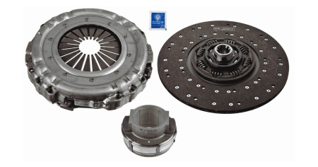 SACHS KYTKINPAKETTI 430MM RVI/VOLVO FE -TEHDASKUNNOSTETTU-
