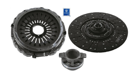 SACHS KYTKINPAKETTI 395MM MAN TGA/TGL/TGM/2000 -TEHDASKUNNOSTETT