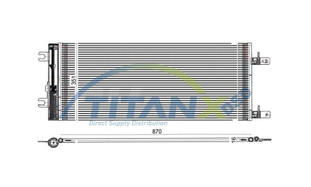 TITANX LAUHDUTIN DAF XF 2012- SIS. KUIVAIMEN
