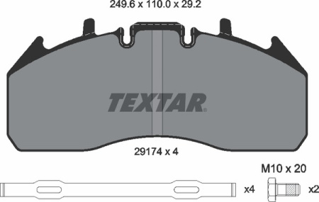 TEXTAR JARRUPALASRJ. VOLVO LINJA-AUTOPALA, DAF KUORMA-AUTOPALA,