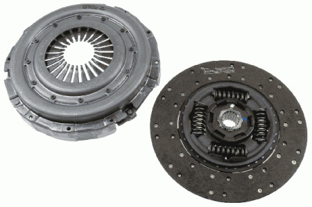 SACHS KYTKINPAKETTI 362MM MB ATEGO/AXOR -TEHDASKUNNOSTETTU-