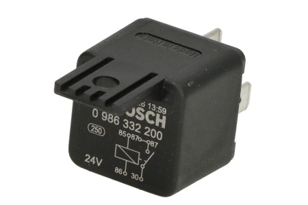 BOSCH KYTKENTÄRELE MINI 5-NAP. 24V/20A  2X 87