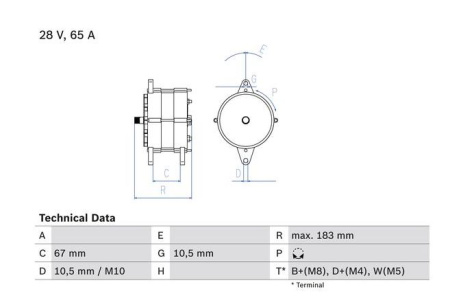 BOSCH VAIHTOLATURI SC 4:SRJ 65AH