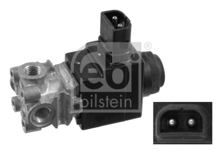 FEBI MAGNEETTIVENTTIILI VOLVO D-PISTOKKEELLA, 0-10BAR, VIRRATTOM