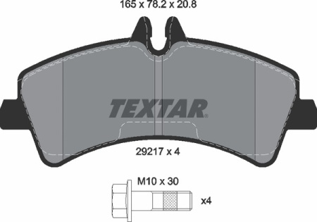 TEXTAR JARRUPALASRJ. TAKA 4-5T MB SPRINTER 06-/VW CRAFTER 06-13