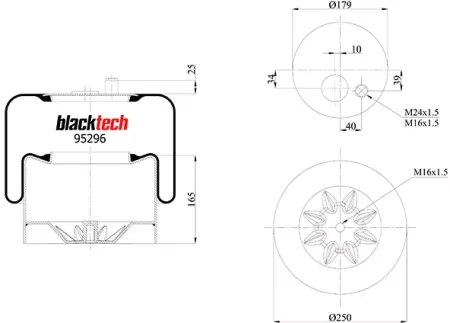 BLACKTECH ILMAPALJE MB ATEGO TAKA
