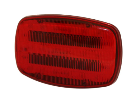 LED-VAROITUSVALO PUNAINEN 18-LED, MAGNEETTIKIINNITYS, 4X AA-PARI