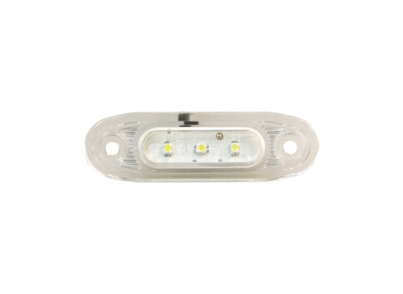 SLD LED-ÄÄRIVALO KIRKAS, 3-LED. 12/24V, 5M JOHTO.