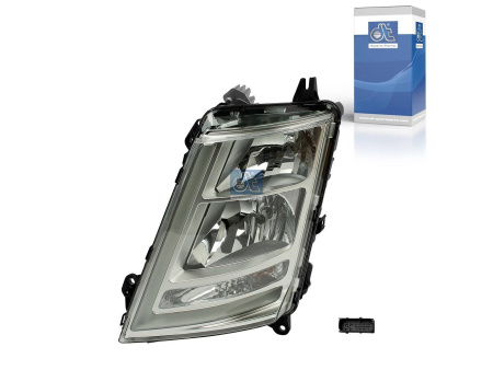 DT HALOGEN-AJOVALO H7/H1, VASEN, VOLVO FH4, MANUAALISÄÄTÖ