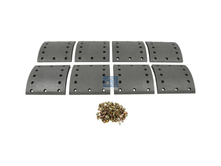 DT DRUM BRAKE LINING KIT