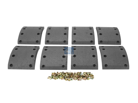 DT DRUM BRAKE LINING KIT