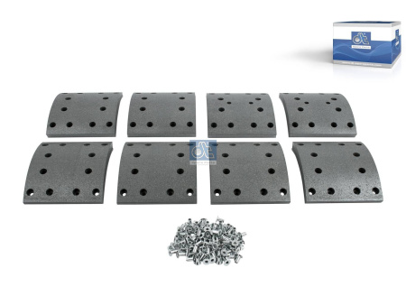 DT DRUM BRAKE LINING KIT
