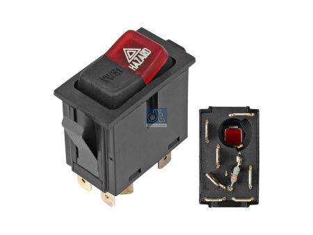 DT HAZARD WARNING LIGHT SWITCH