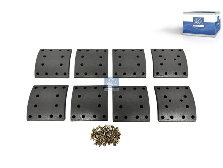 DT DRUM BRAKE LINING KIT