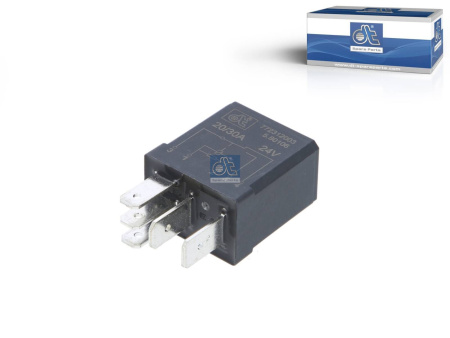 DT MIKRORELE VASTUKSELLA 20/30A 24V 5-NAP