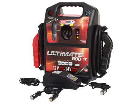 KS TOOLS STARTTIBOOSTERI/APUKÄYNNISTIN 12/24V JATKUVA: 1700/850A