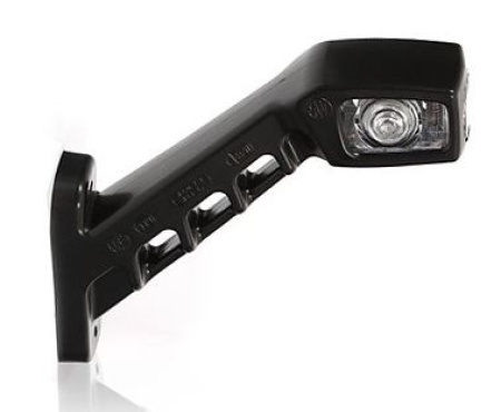 LED-KUMIVARSIVALO 24V VASEN, VALK/PUN/KELT, PITKÄ MALLI