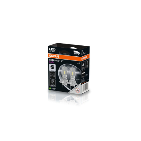 OSRAM LED-POLTTIMOPARI H7 LEDRIVING HLT EASY 20W 24V