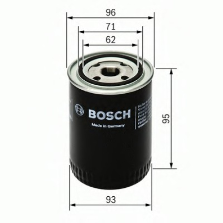 BOSCH SCANIA TURBON ÖLJYSUODATIN  