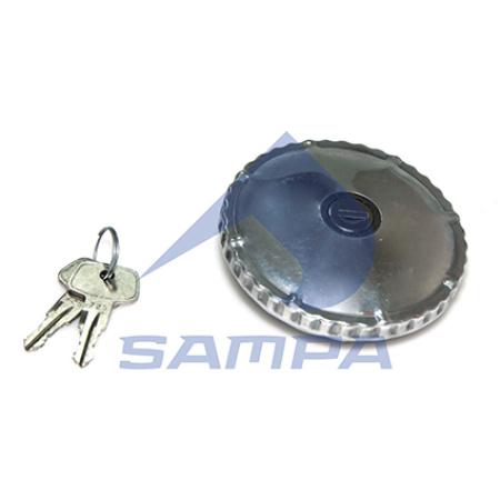 TANKIN KORKKI 60MM LUKOLLA, METALLIA. LUKKO YLÖSPÄIN