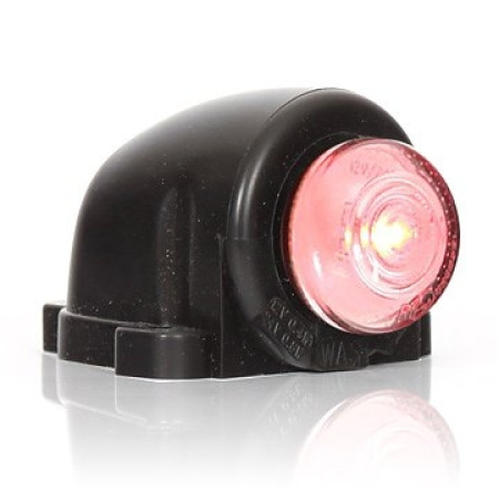 LED-ÄÄRIVALO PUNAINEN "EYEBALL" PIENI 12/24V