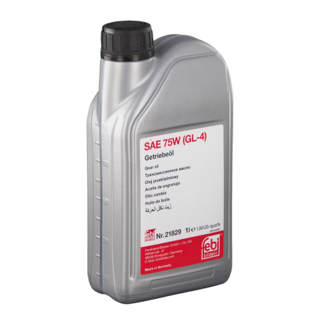 FEBI VAIHTEISTOÖLJY 1L, MB/VAG  GL4 75W (MB235.10)