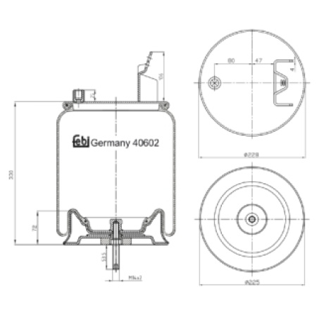 FEBI AIR SPRING