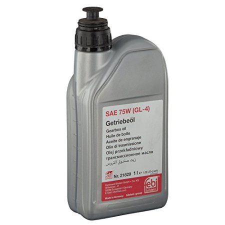 FEBI VAIHTEISTOÖLJY 1L, MB/VAG  GL4 75W (MB235.10)