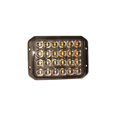 LED-TASOVILKKU 24W 10-30V ECE R10/R65 CLASS II 125,5X17X89,5MM I