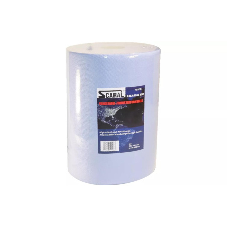 TEHOPAPERIPYYHE XXL3 BLUE SININEN 3-KERT. 38X38CM 500ARK/RLL (1 RULLA)