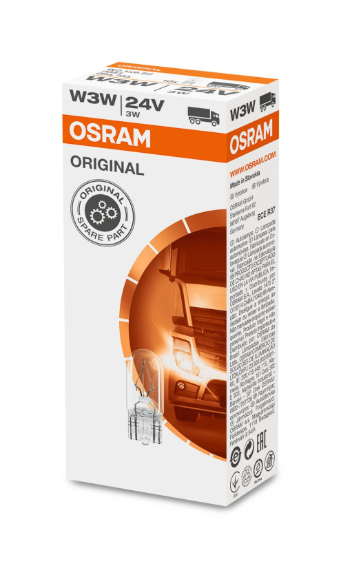 OSRAM POLTTIMO W3W 3W 24V W2.1X9.5D 2841