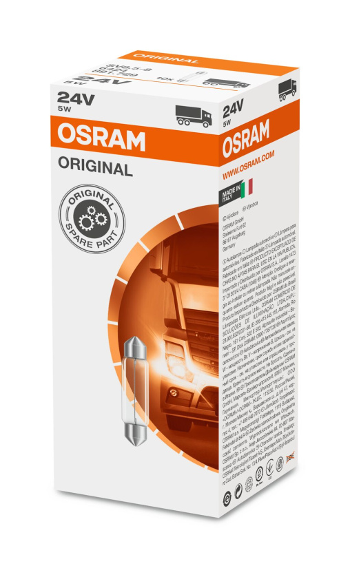 OSRAM POLTTIMO 5W 24V SV8,5-8 LFLF 6424