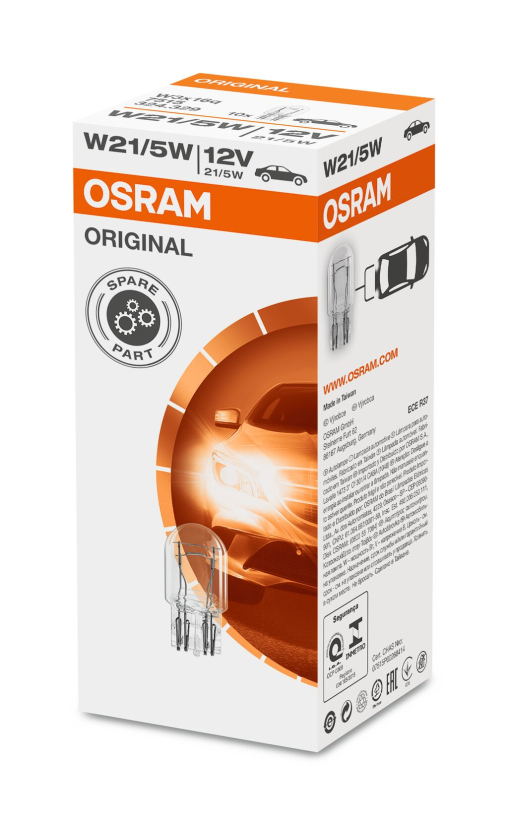 OSRAM POLTTIMO W21/5W 21/5W 12V W3X16Q 7515