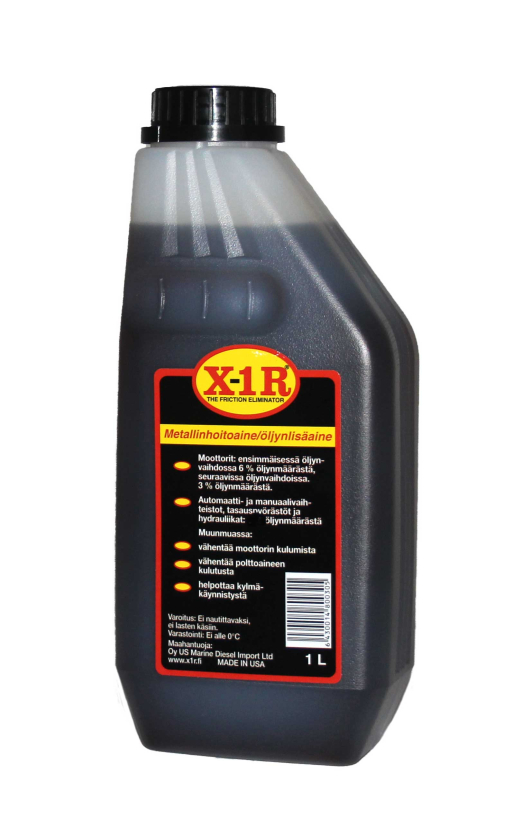 X-1R METALLINHOITOAINE / ÖLJYN LISÄAINE, 1L T802101