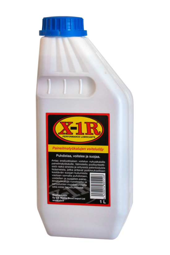 X-1R ATL PAINEILMATYÖKALUÖLJY, PULLO, 1L T802308
