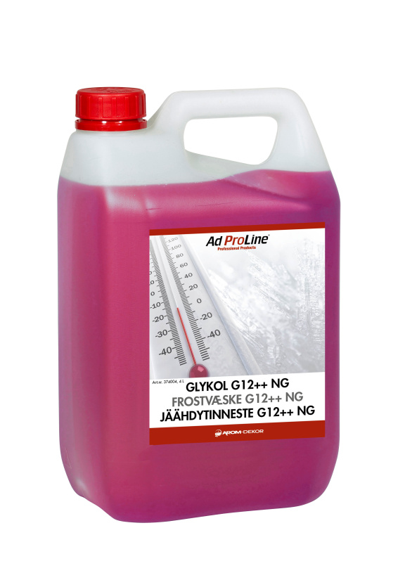 JÄÄHDYTINNESTE PUNAINEN G12++ 4L NG 374004