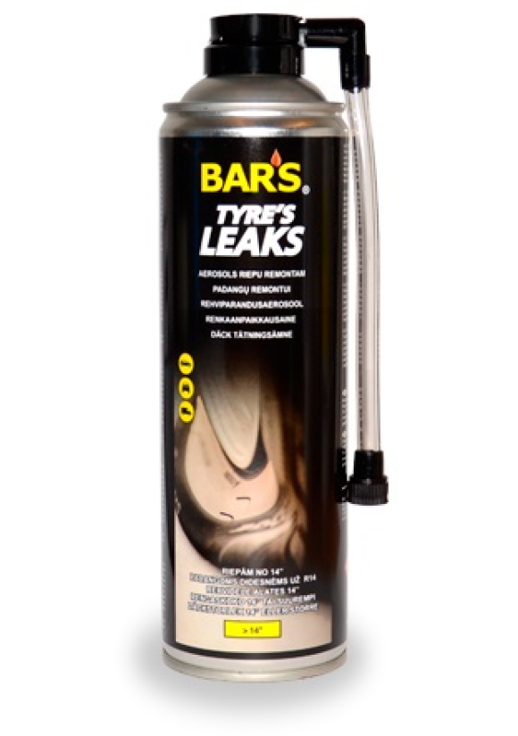 BAR'S TYRE'S LEAKS, RENKAAN PAIKKAUSAINE 500 ML T804004