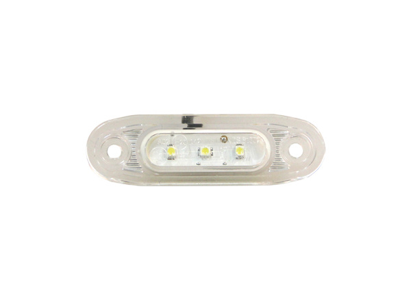SLD LED-ÄÄRIVALO KIRKAS, 3-LED. 12/24V, 5M JOHTO. 810023