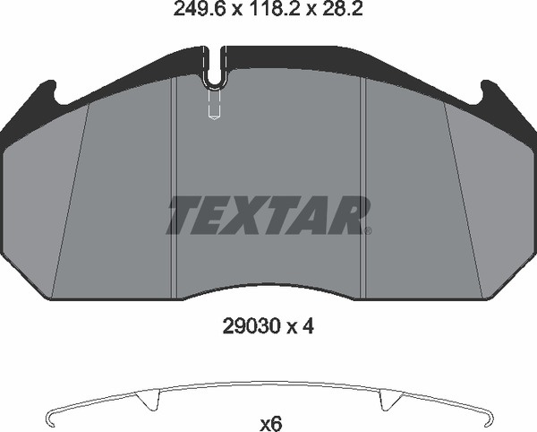 TEXTAR JARRUPALASRJ. MAN/MB/RVI YM. , T3016 2903007