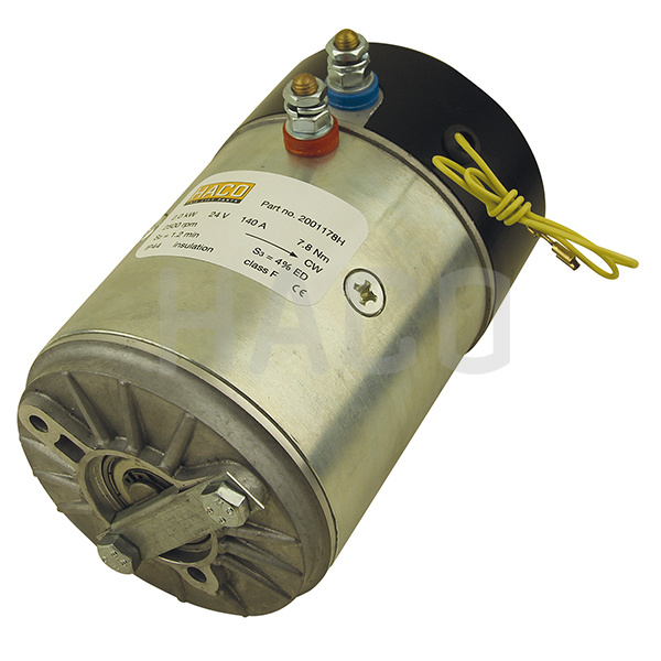 HACO TELINMOOTTORI 2KW 24V MYÖTÄPÄIVÄÄN 2001178H