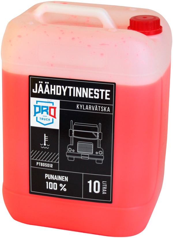 PROTRUCK JÄÄHDYTINNESTE PUNAINEN 10L PT805012