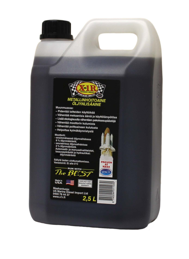 X-1R METALLINHOITOAINE / ÖLJYN LISÄAINE, 2,5L T802102