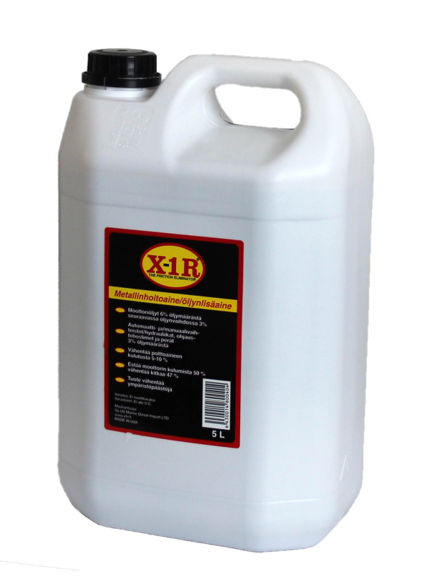 X-1R METALLINHOITOAINE / ÖLJYN LISÄAINE, 5L T802103