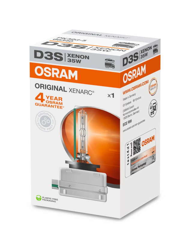 OSRAM XENARC ORIGINAL XENON POLTTIMO D3S 35W PK32D-5 66340
