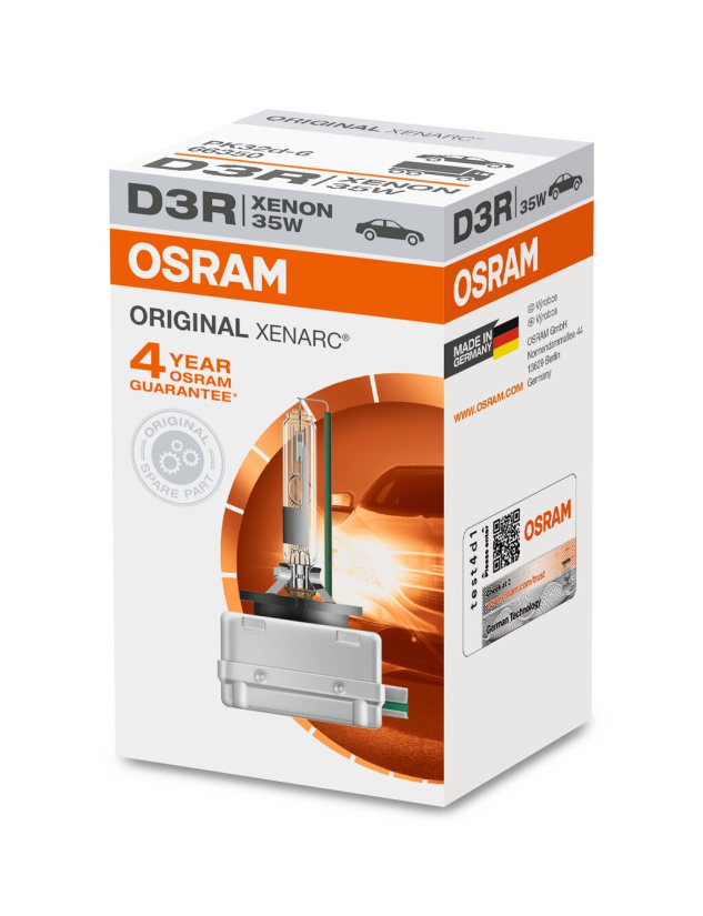 OSRAM D3R XENON POLTTIMO 35W PK32D-6 FS1 XENARC 66350